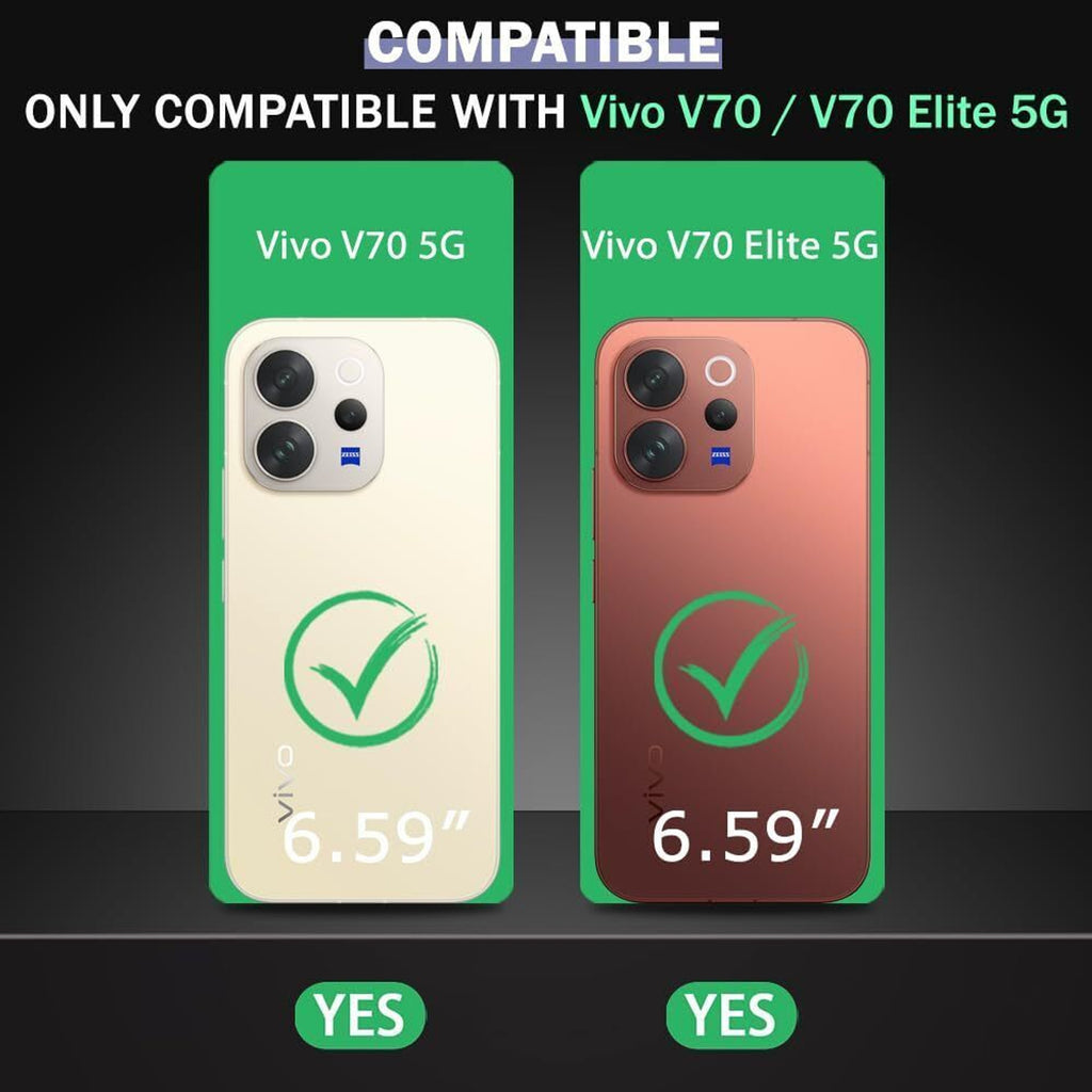 Anty Yellow Hard MagSafe back cover for Vivo V70